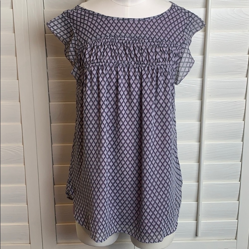 Loft by Ann Taylor size M loose short sleeve top